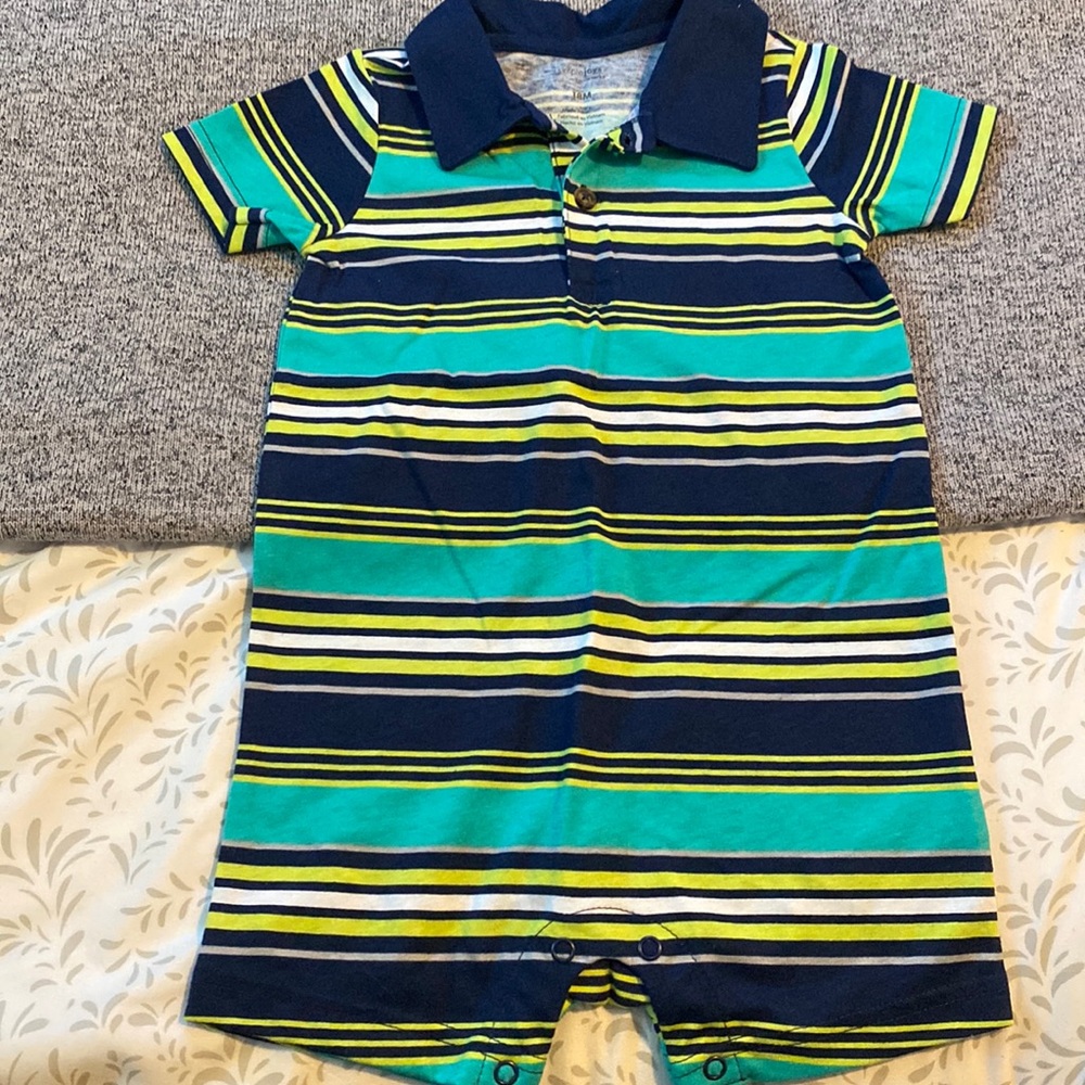Baby boy polo one piece